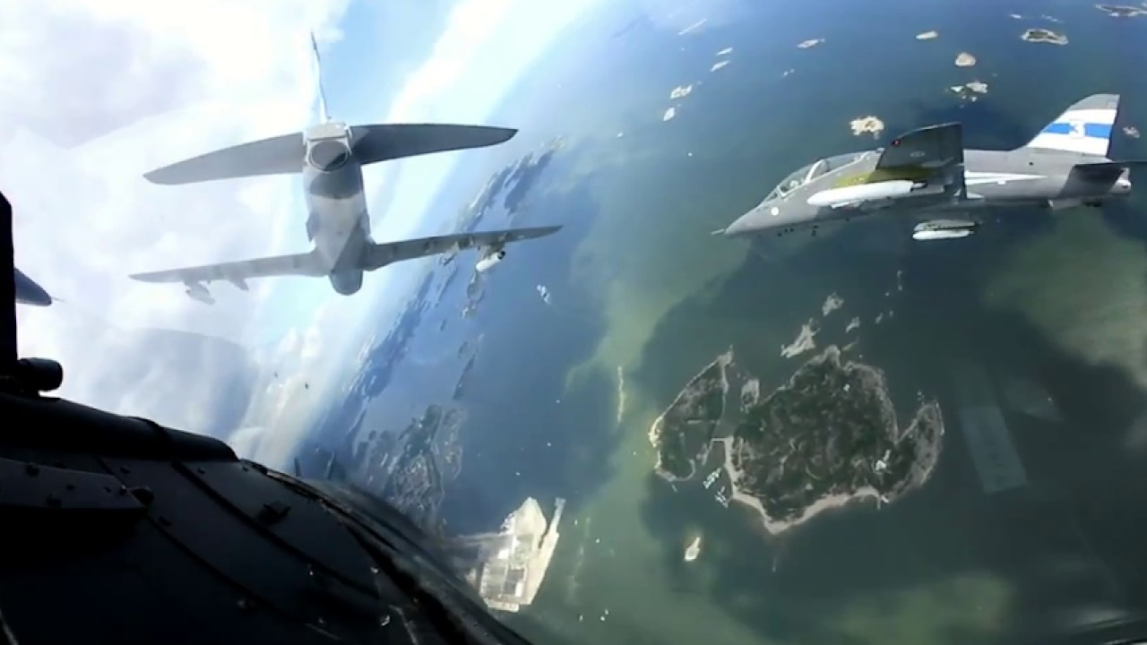Midnight Hawks Kaivopuistossa – 360°-video | Midnight Hawks 360° video, cockpit view with sound
