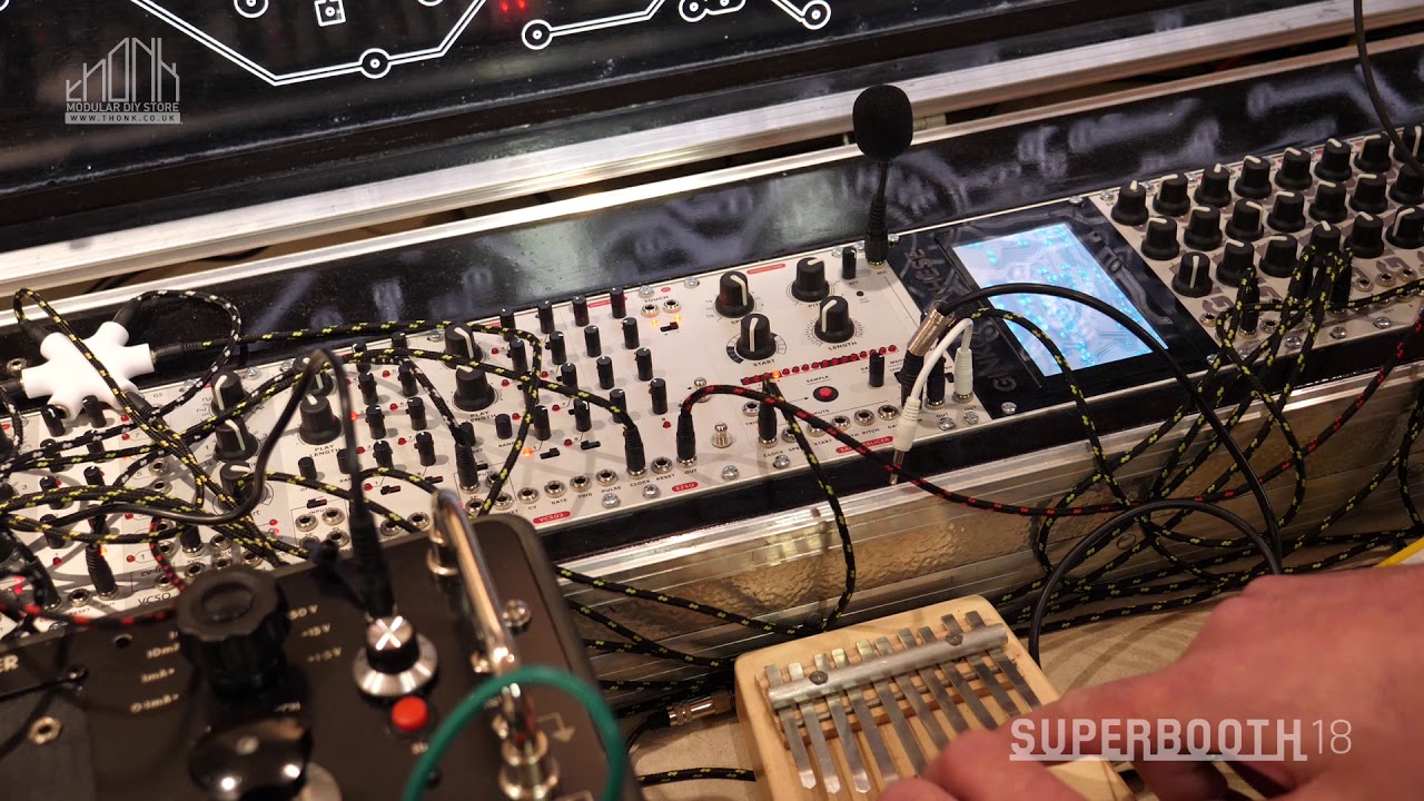 Superbooth 18 - Ginkosynthese New Sampleslicer & Mic modules