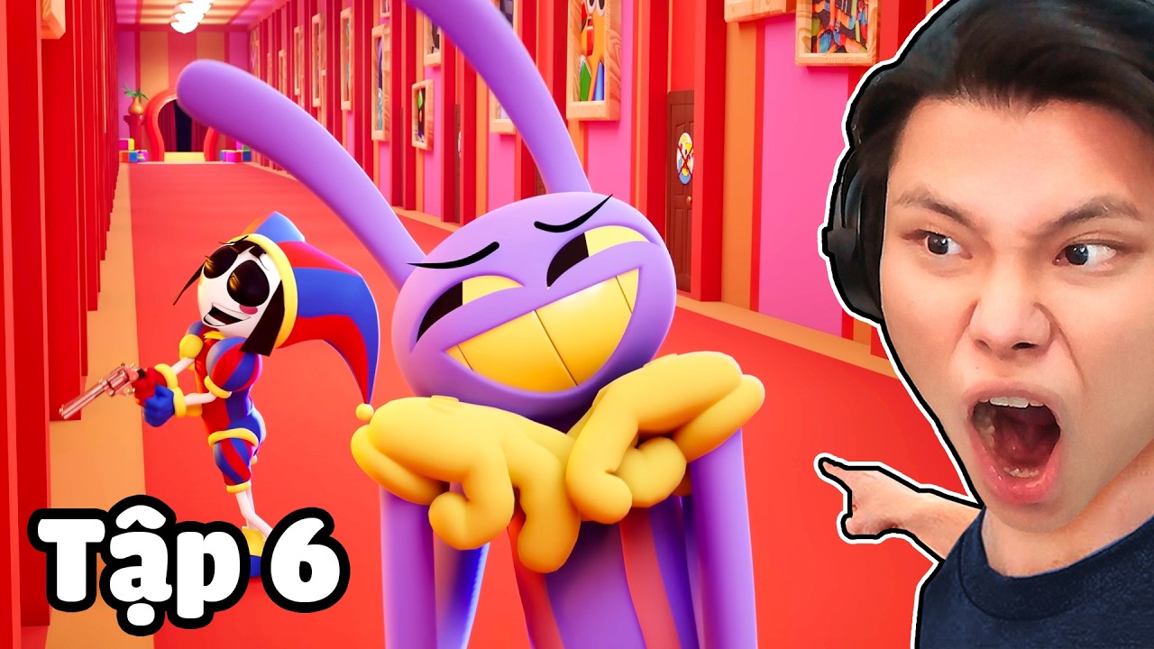 RẠP XIẾC KỸ THUẬT SỐ KỲ DIỆU - TẬP 6 | JAYGRAY REACTION Jax Đẹp Trai THE AMAZING DIGITAL CIRCUS EP6