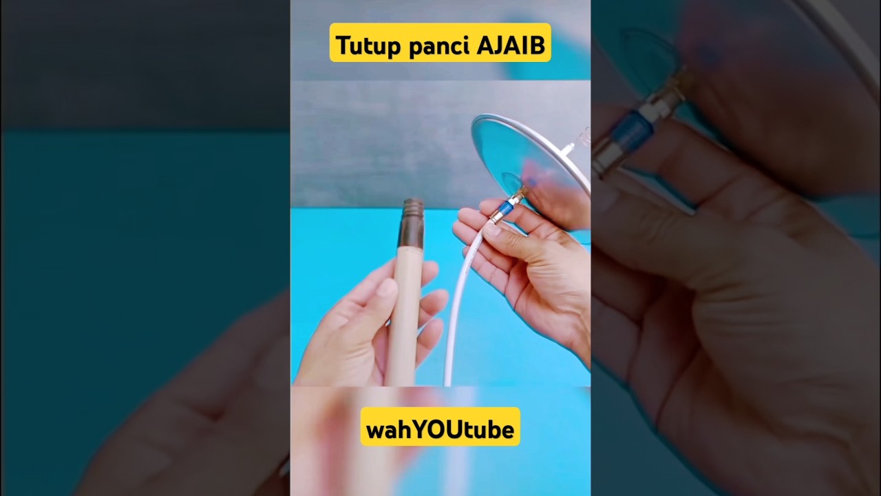 IDE KREATIF ANTENA DARI TUTUP PANCI #tutorial