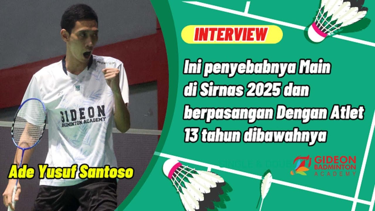 Ade Yusuf Santoso, Ungkapkan penyebab main di Sirnas lagi