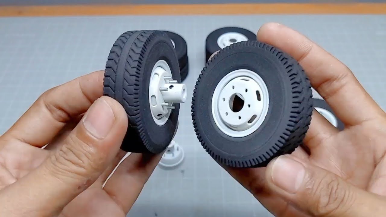 How I made Tires for an RC truck
