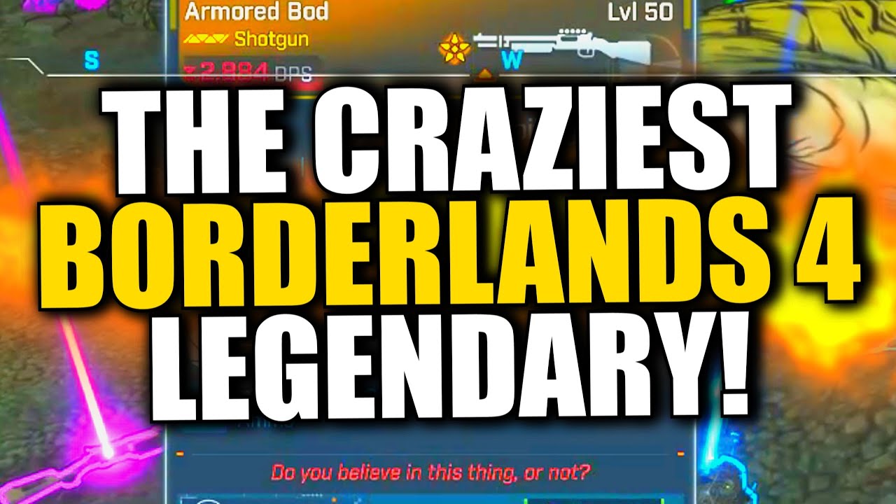 САМОЕ БЕЗУМНОЕ Легендарное Оружие в Borderlands 4... (Руководство по Легендарному Оружию Borderla...