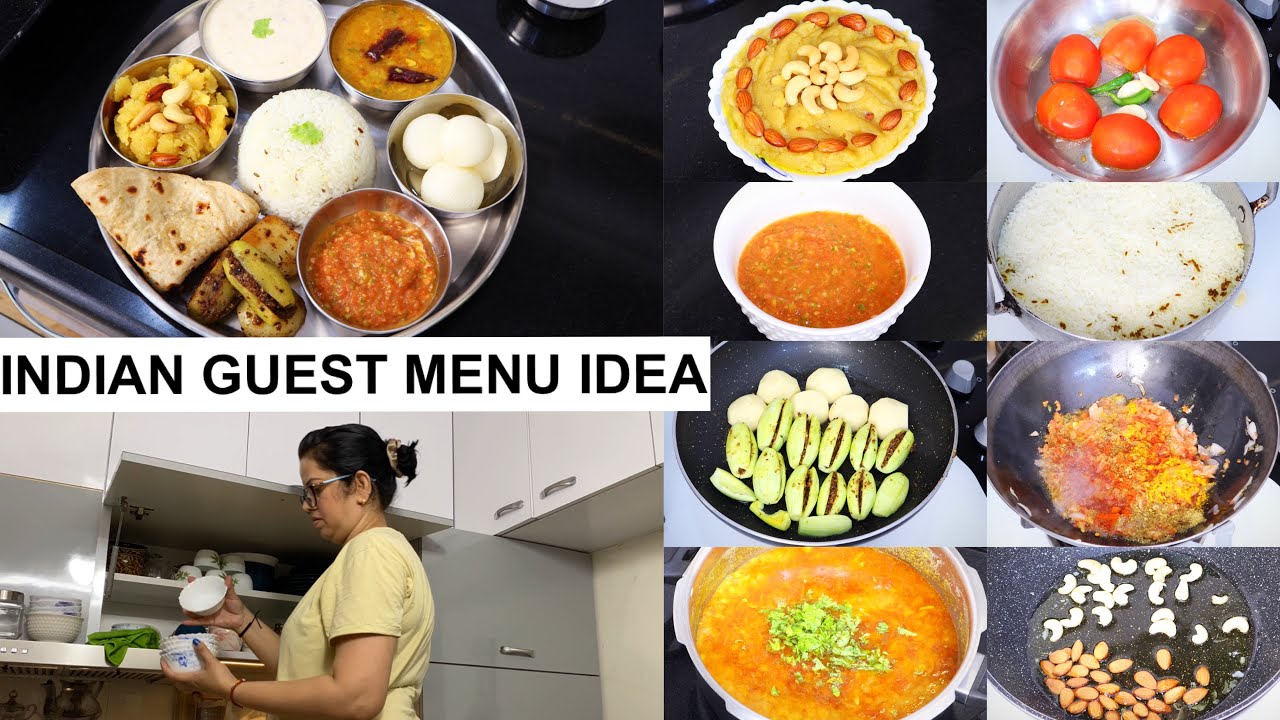 गेस्ट मेन्यू स्पेशल थाली, शर्त है सब को पसंद आएगी Guest Menu for Lunch/Dinner | Guest Thali recipe