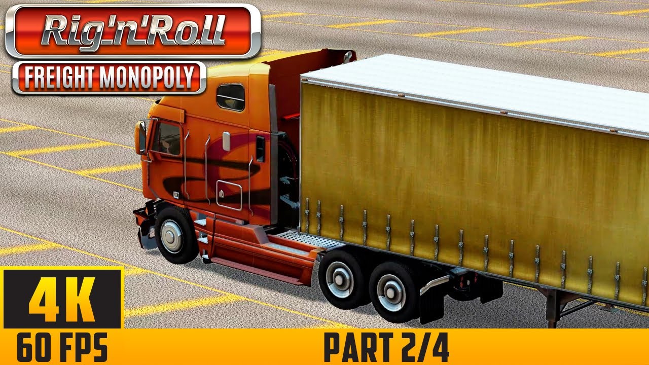 Rig 'n' Roll - Freight Monopoly - Walkthrough Game - Part 2/4 (4K 60FPS) No Commentary