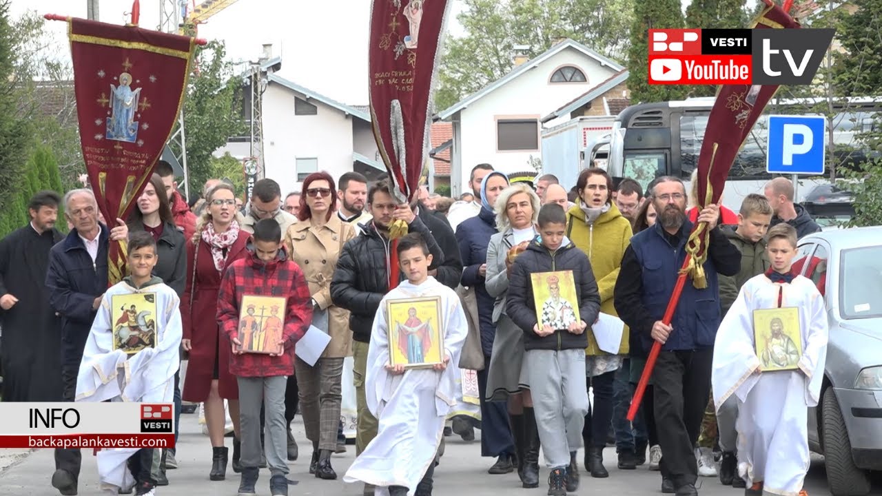 Sa slave hrama Pokrova Presvete Bogorodice