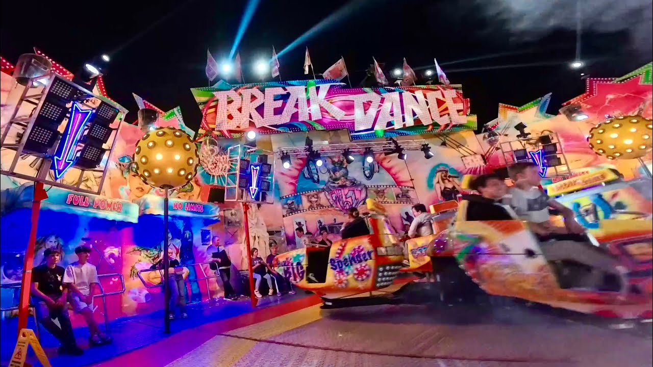 AMAZING Atmosphere! Break Dance No.1 (De Poorter) On Ride Tilburg Kermis 2025