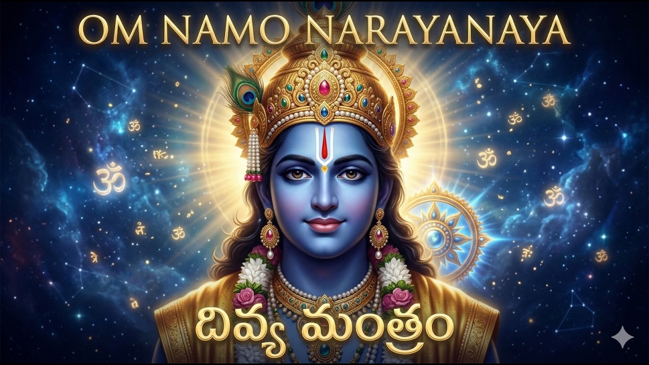 Powerful Vishnu Mantra – Om Namo Narayanaya | నారాయణ అష్టాక్షరీ స్తుతి