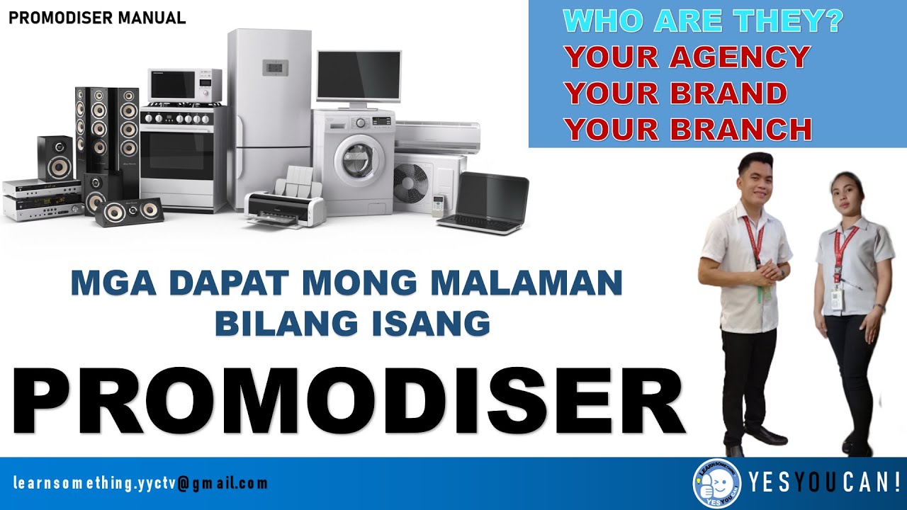 PROMODISER MANUAL - AGENCY,BRAND & BRANCH