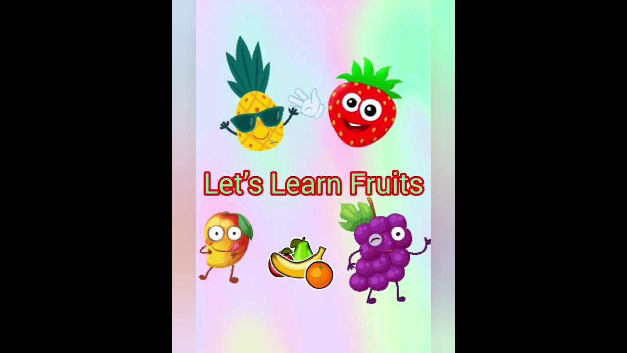 Healthy Fruits & Veggies for Kids 🌽🍇