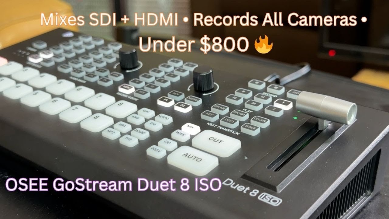 Новый коммутатор Go Stream Duet 8 ISO — революционное решение за 795 долларов для подкастеров и к...