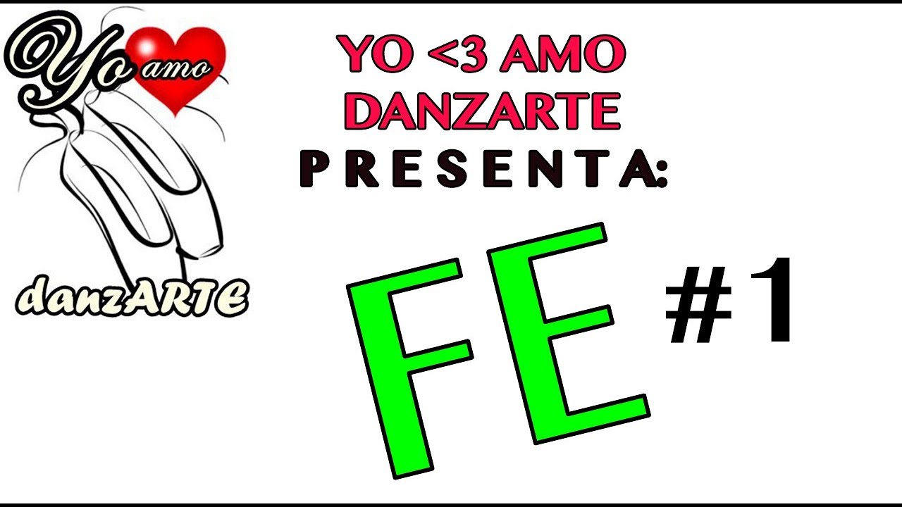 RUTINA FE (#1) I YoAmoDANZARTE