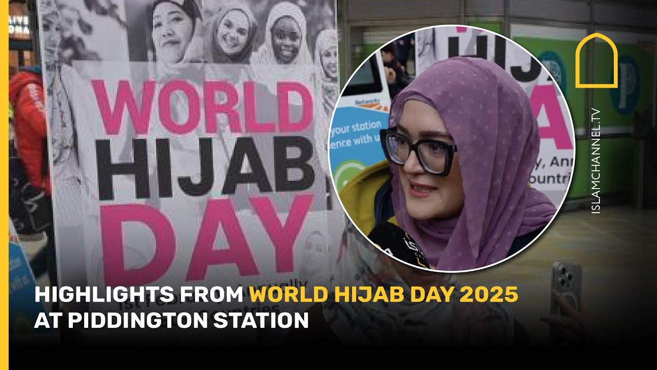 Highlights from World Hijab Day 2025 at Paddington Station