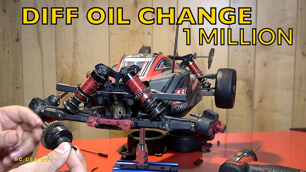 Arrma Typhon 6s Super speed Mod change DIFF oil to 1 MILLION