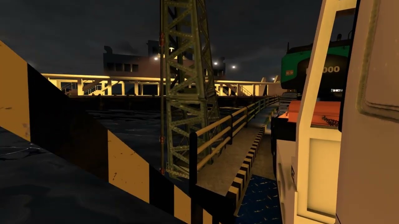 Tangerang to bali‼️skill driver AJB diuji saat mundur kluar kapal. PART 5 #ajb #eurotrucksimulator2 