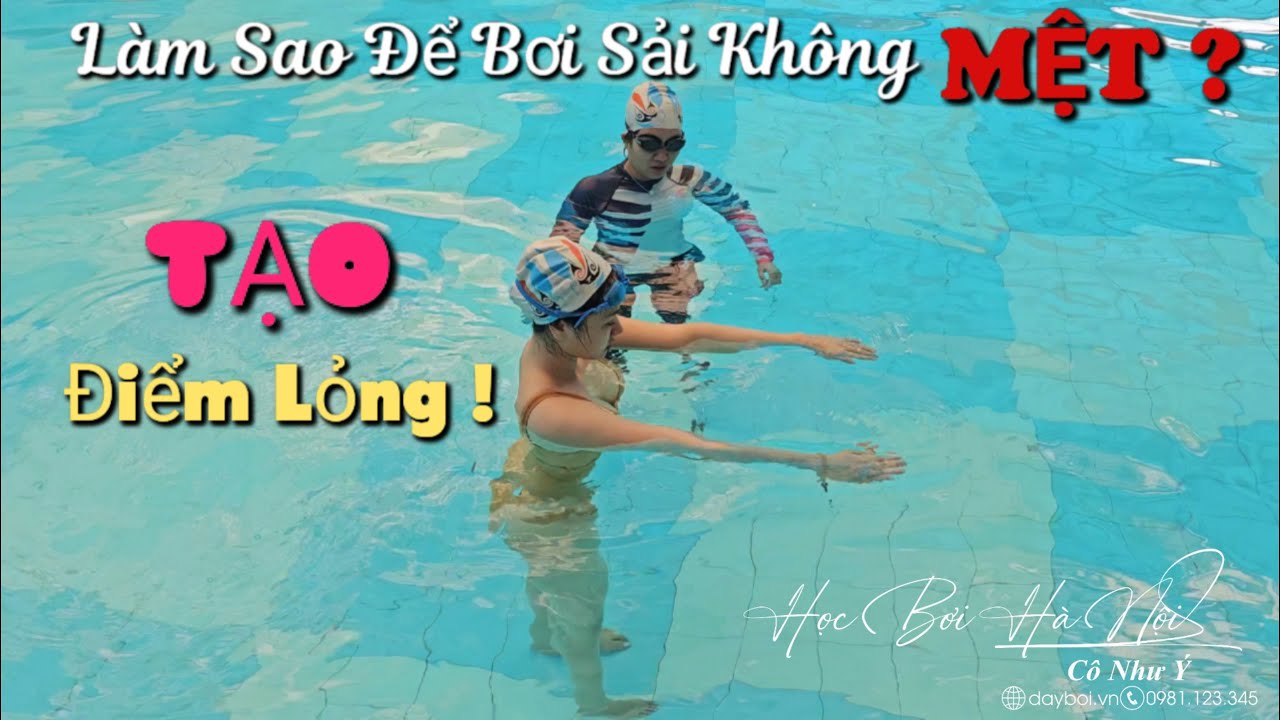 Tập Bơi Sải Bạn Có Mệt Không - Điểm Lỏng Dừng Nghỉ Trong Bơi Sải Bạn Nên BIết | Dạy Bơi Sải Chuẩn