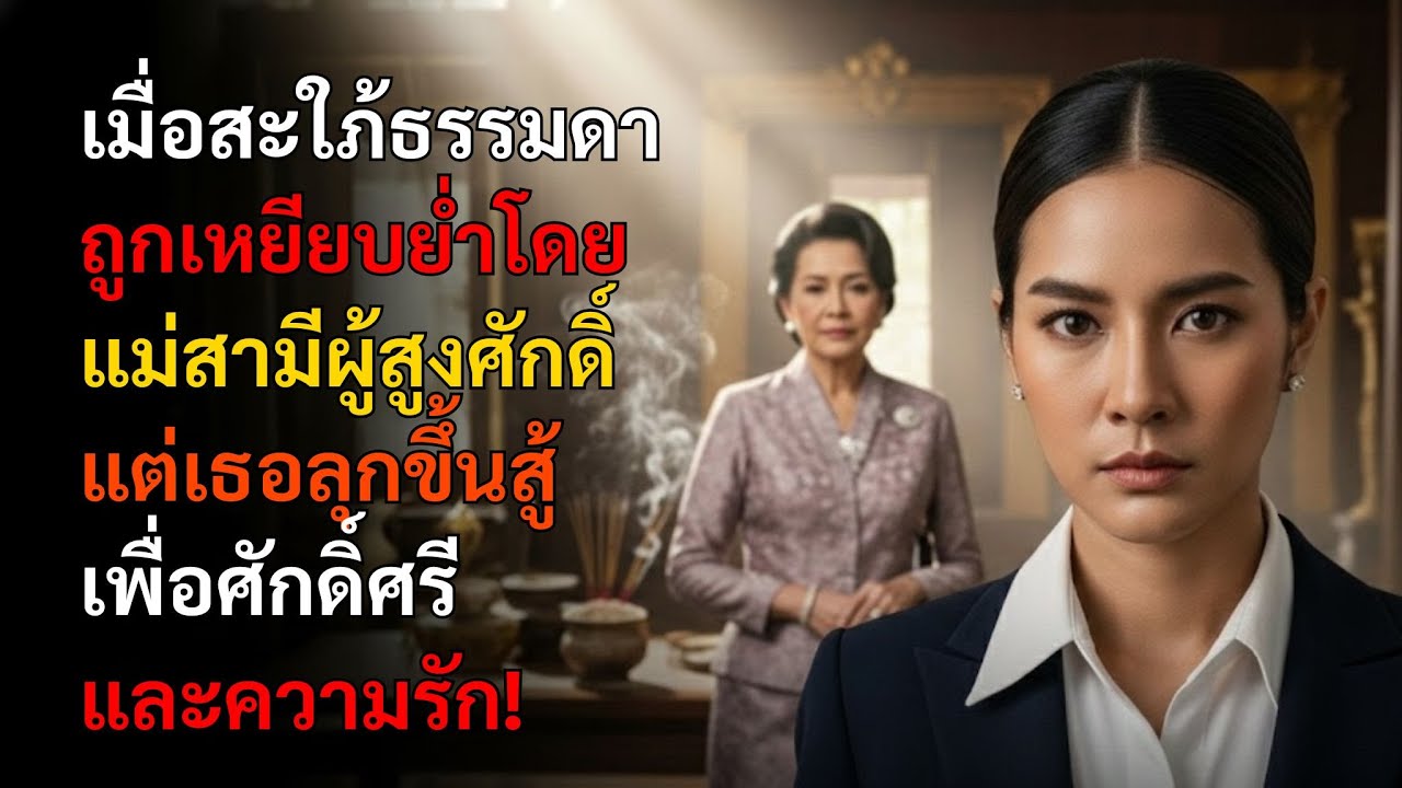 “สะใภ้ถูกเกลียด แต่สุดท้ายแม่ผัวต้องร้องไห้ขอโทษ!”
