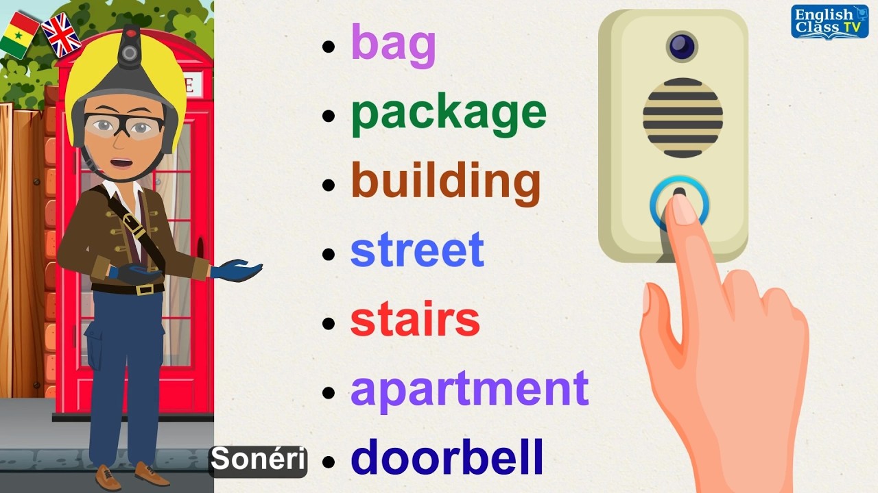 anglais wolof / Lii rekk doyna Lesson booy def delivery in USA.