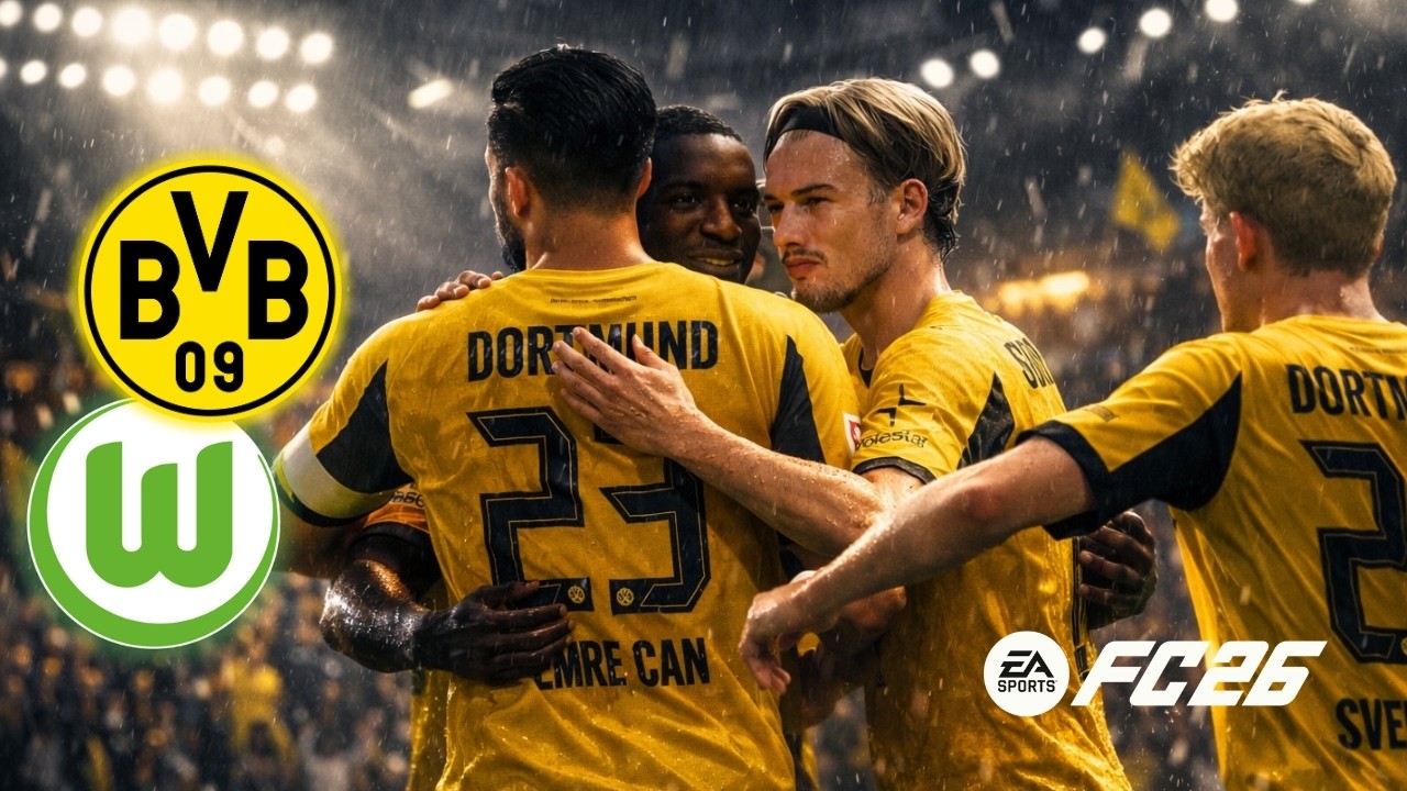 SICHERE 3 PUNKTE ODER KATASTROPHE? | EA SPORTS FC 26 | Bundesliga-Vorschau | VFL Wolfsburg vs. BVB