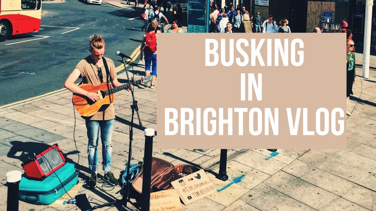 BUSKING IN BRIGHTON