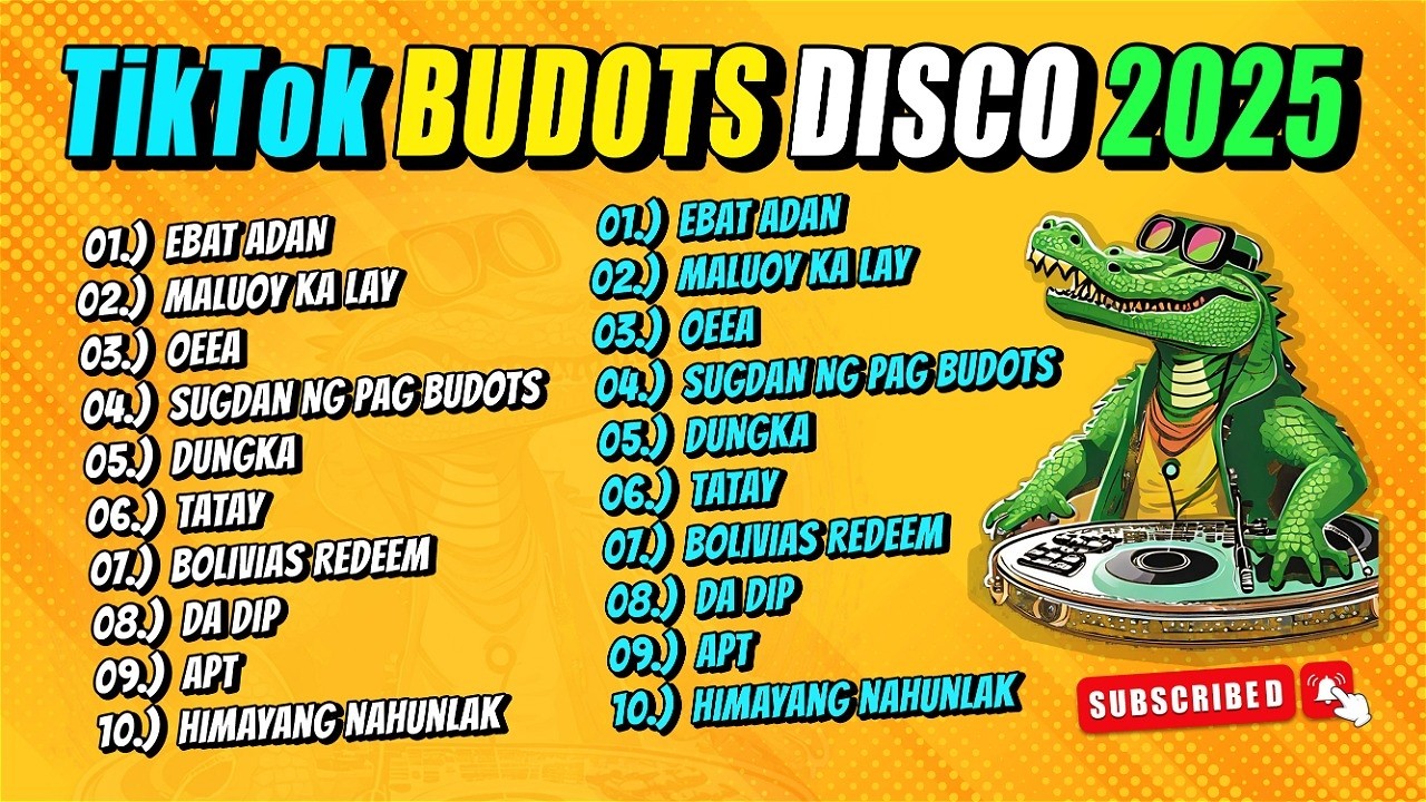 New TIKTOK BUDOTS 2025 NONSTOP REMIX - DJ JOHNREY DISCO REMIX