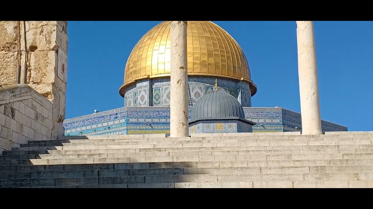 FIRST TIME ON THE TEMPLE MOUNT