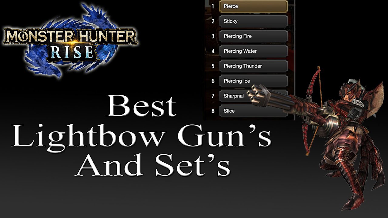 Monster Hunter Rise Top Light Bowgun