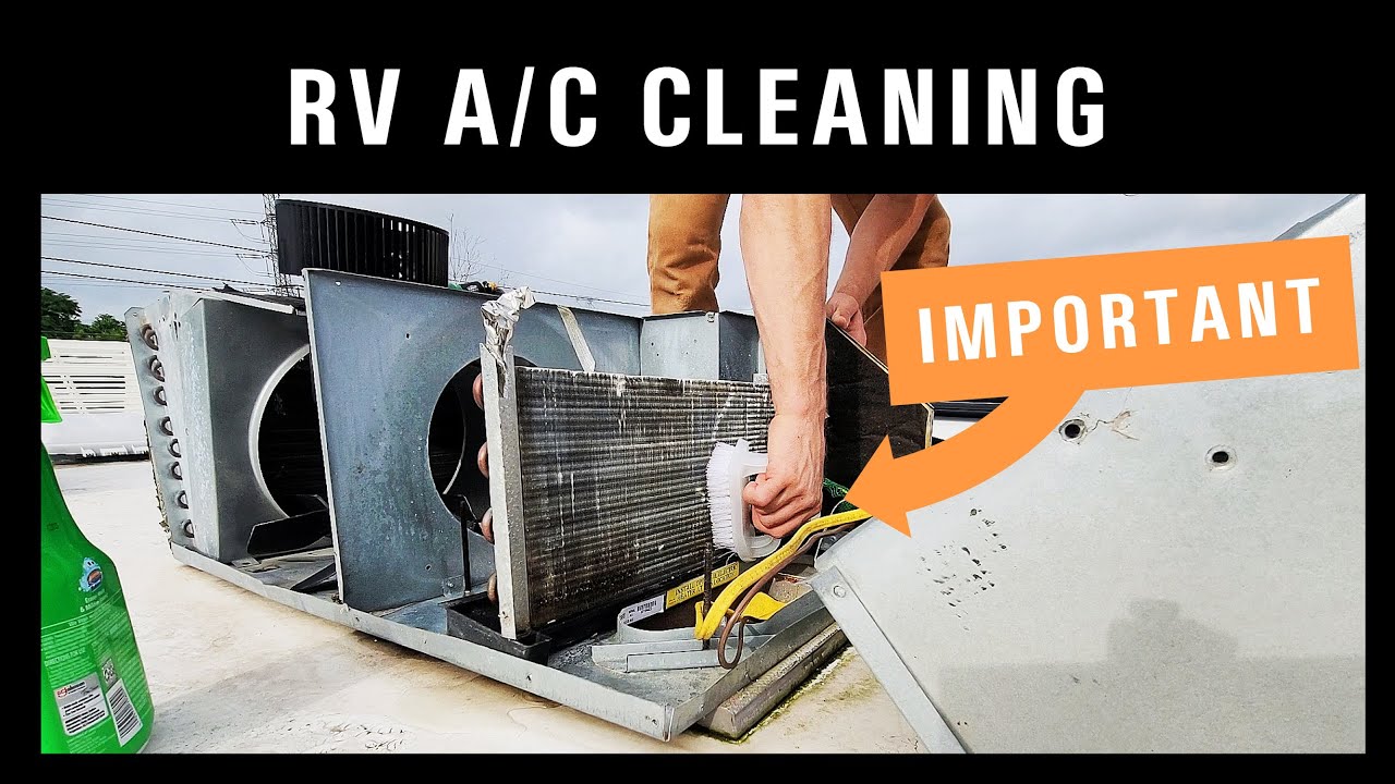 RV AC Coil Cleaning & Maintenance - DIY | Coleman Mach