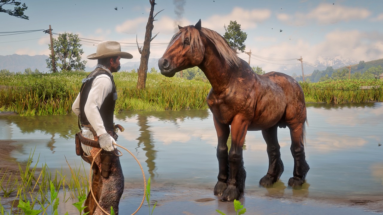 John Marston Tames Bill Williamson's Beautiful Horse at Southfield Flats | RDR2
