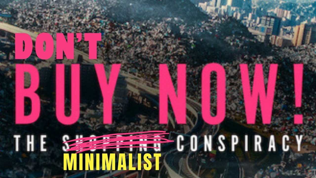 DON'T BUY NOW| NO BUY MINIMALIST CONSPIRACY🛍️