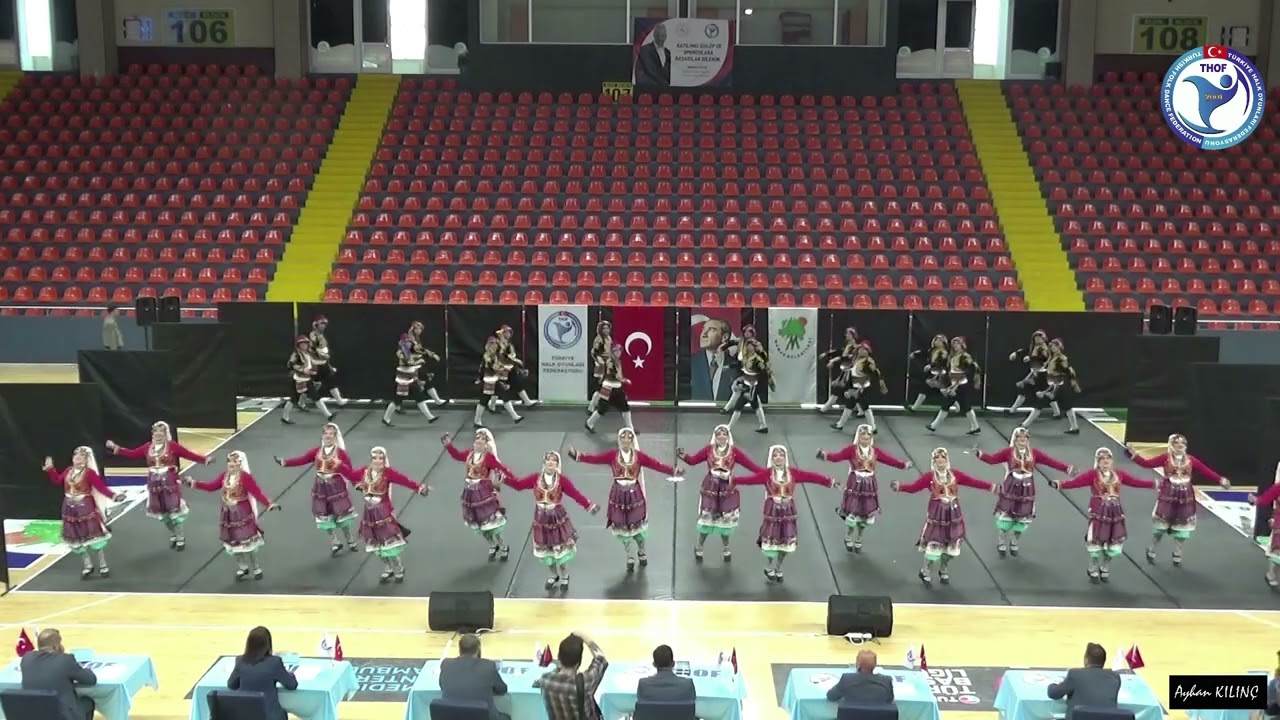 TÜHOT Spor Kulübü (Burdur) / Kulüpler Halk Oyunları Grup Yarışması / ANKARA-2025