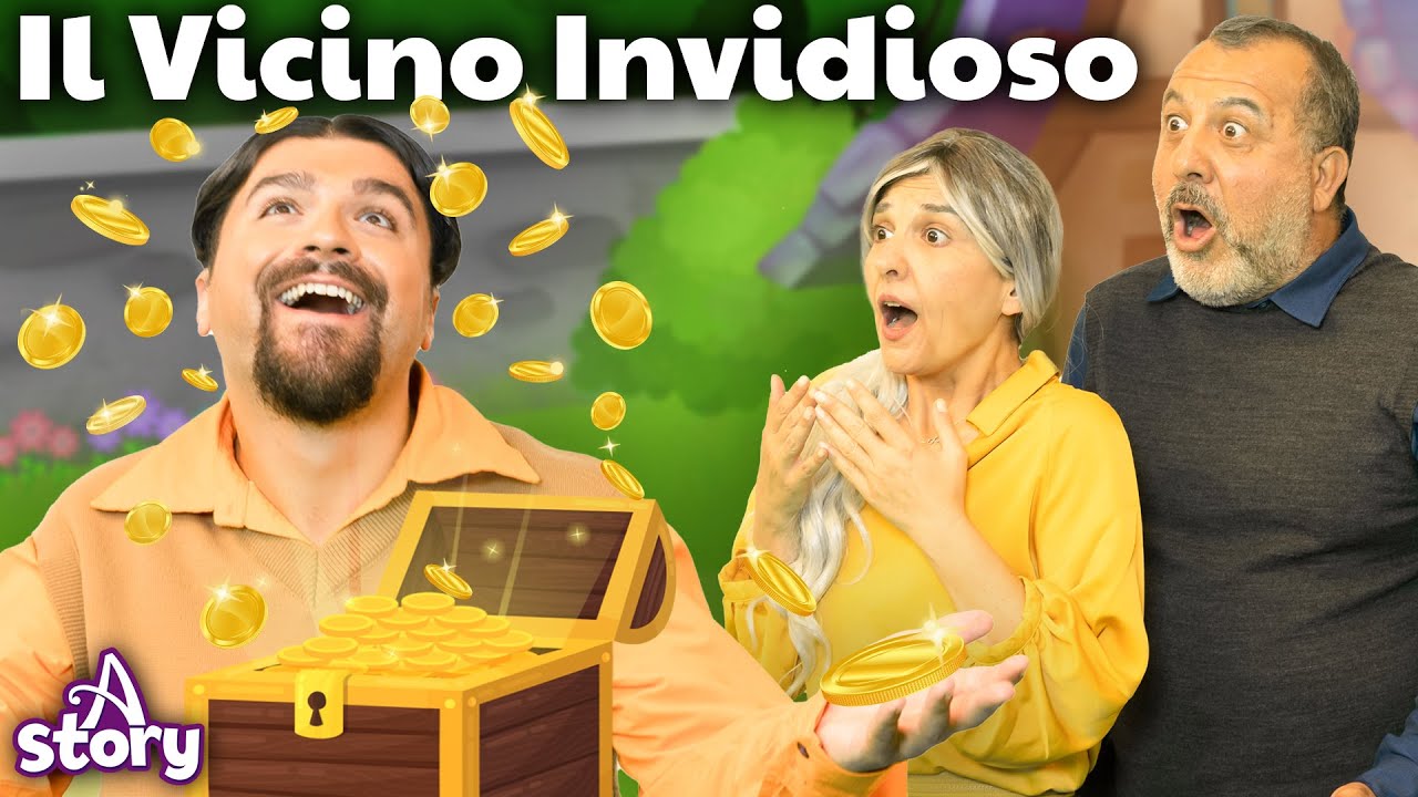 Il Vicino Invidioso + Il Pescatore e Sua Moglie  |Storie per Bambini Italiano | A Story Italian