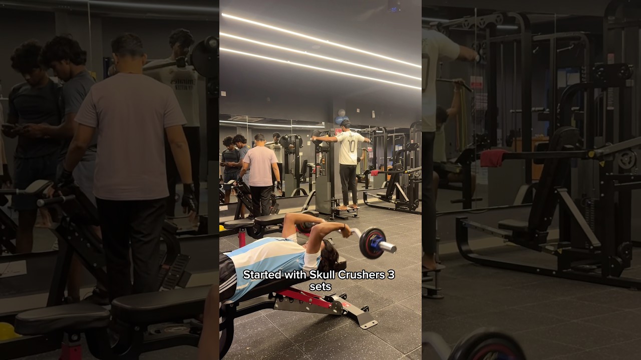 Day 20 of Vishwa&rsquo;s bulking series💪❤️&zwj;🔥 #fitness #challange #gym #bulkingseries #noexcuses