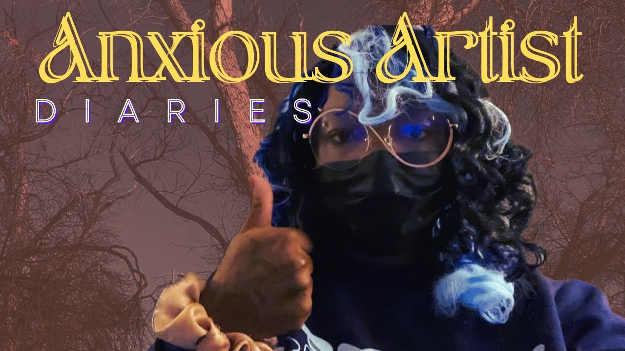Anxious Artist Vlog || Turning Pain into Peace. (TRIGGER WARNING: S.H.)