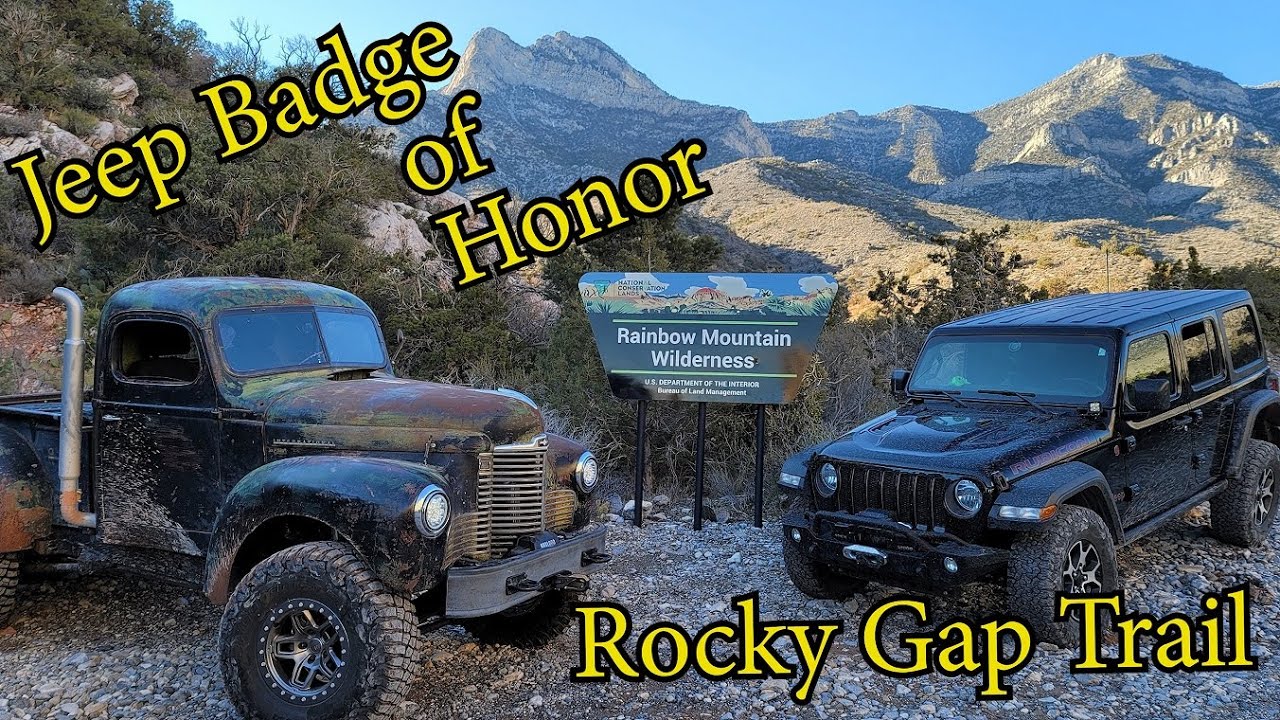 Rocky Gap Trail - Jeep Badge of Honor Trail -
