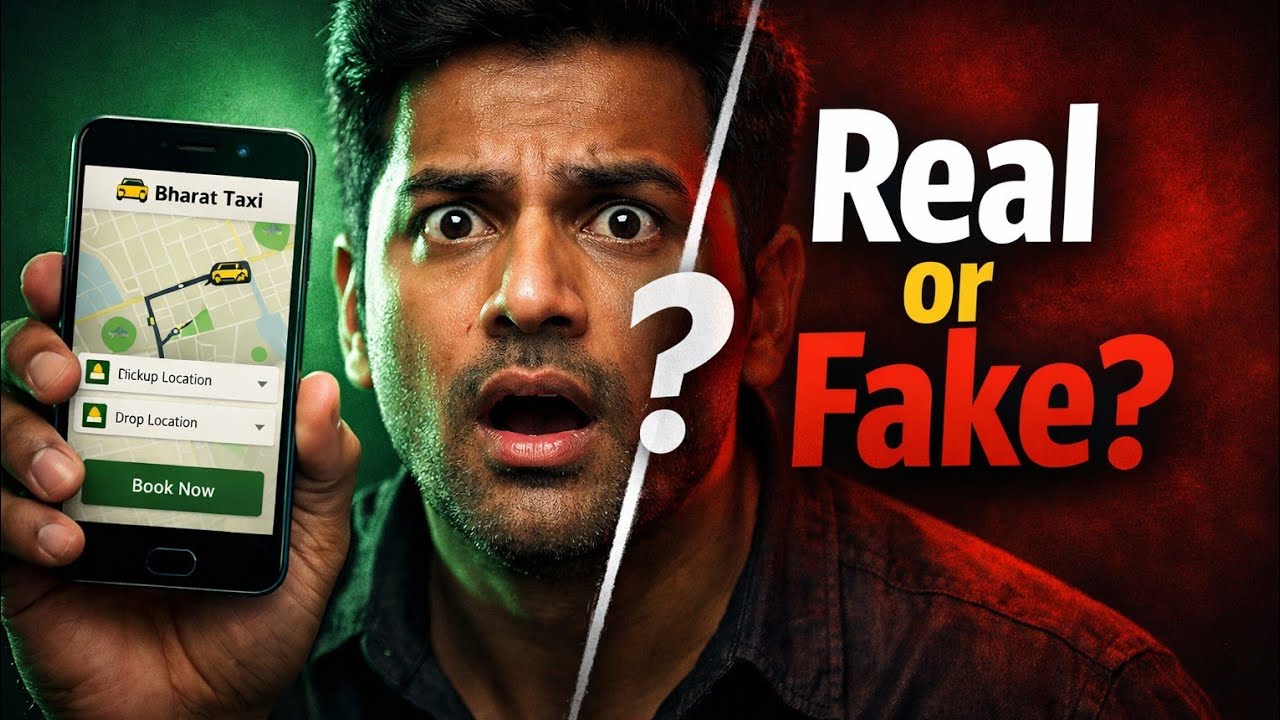 Bharat Taxi App Real or Fake? 😱 Download செய்வதற்கு முன் இதை கண்டிப்பாக பாருங்கள்!