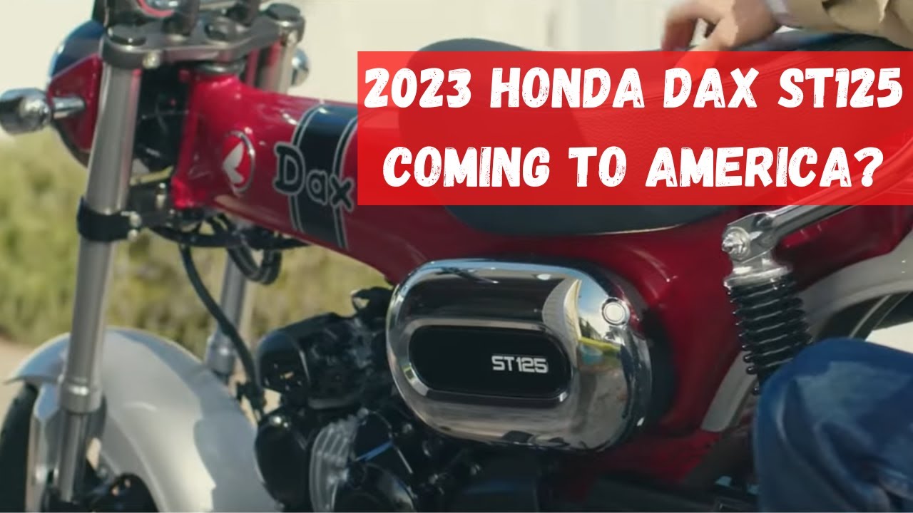 Honda DAX ST125 for 2023 coming to America?