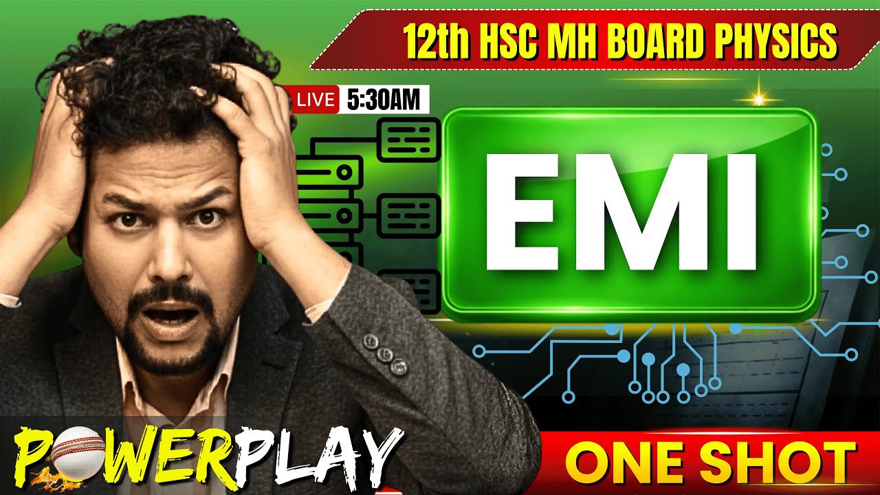 EMI & AC Circuits FULL CHAPTER 🔥 | 12th Physics | MHT-CET  2026 | POWERPLAY SERIES #dcjnata #hsc2026
