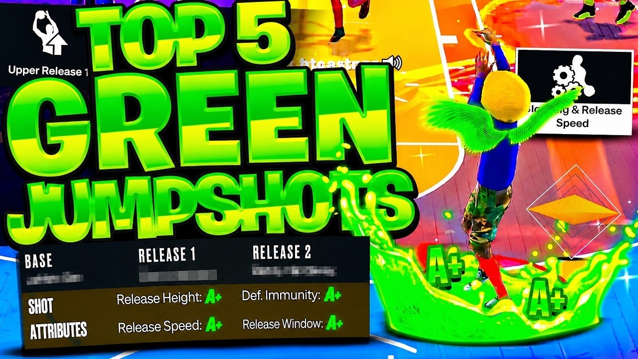 UNSTOPPABLE TOP 5 BIGGEST GREEN WINDOW JUMPSHOTS NBA2K27 BOTH GEN BEST JUMPSHOT NBA 2K27