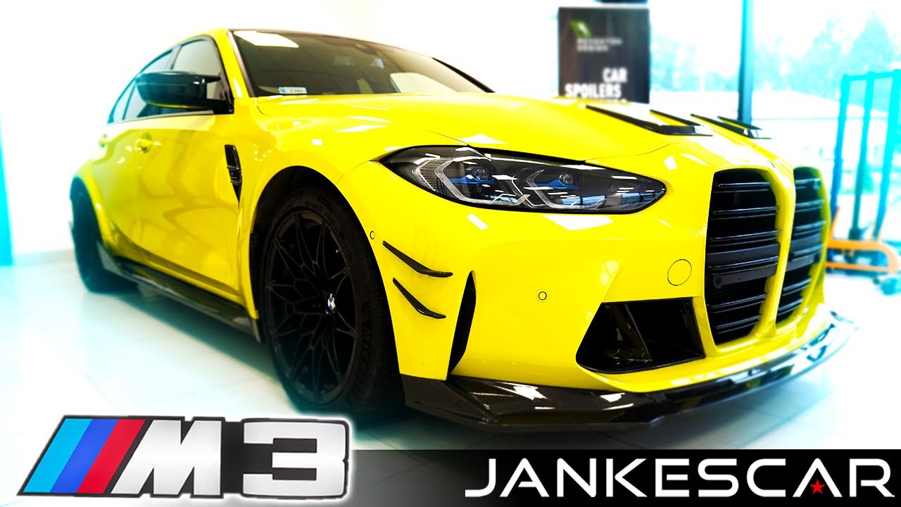NOWE CARBONY w BMW M3 G80 633KM! Illegal Zone, Tor Modlin! JankesCar Import.