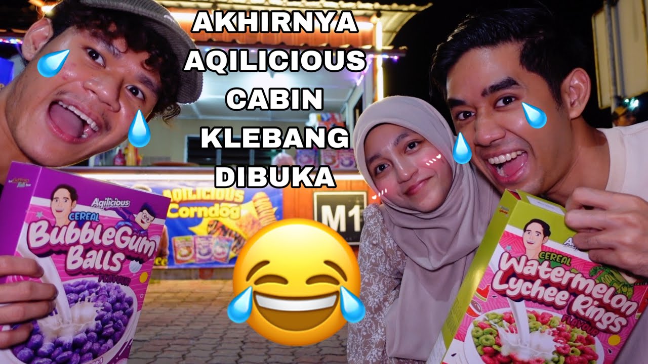 AKHIRNYA AQILICIOUS CABIN KLEBANG DAH BUKA 😂 PAKSA ILIYA BUAT CORNDOG 😈