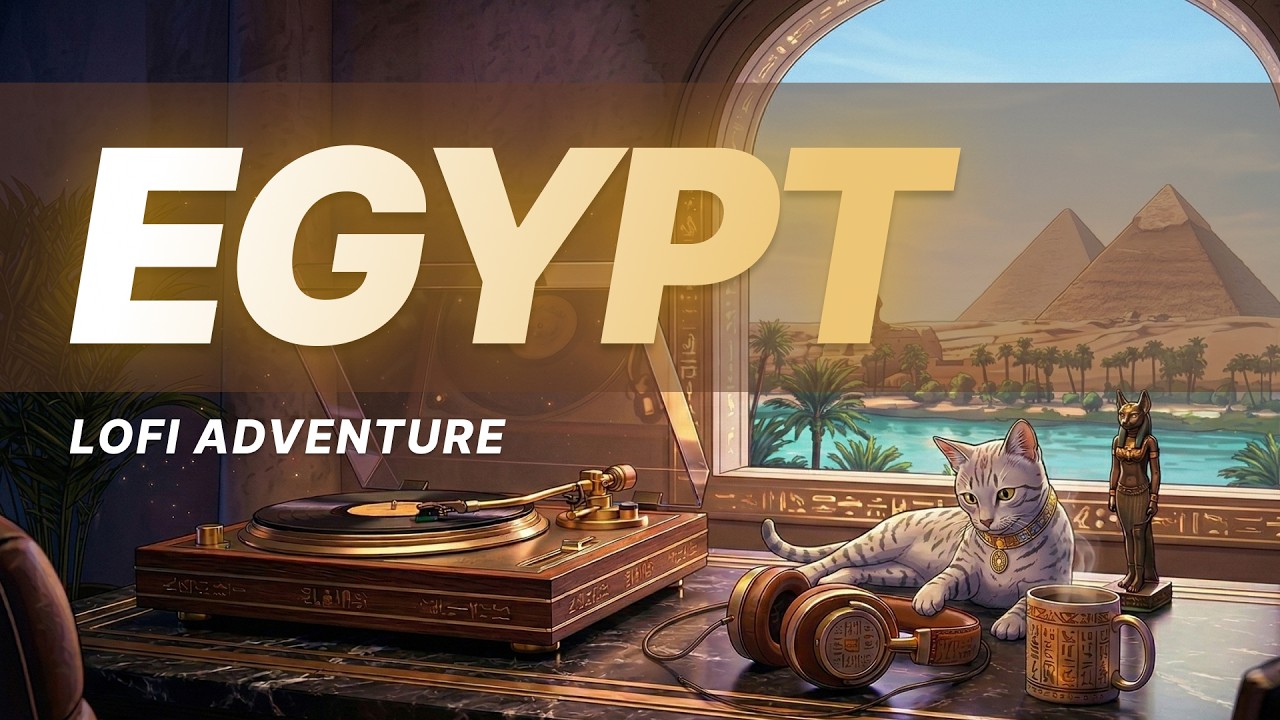 LoFi Adventures: Egypt Vibes 🏜️ | Relaxing Middle Eastern Beats to Study & Chill