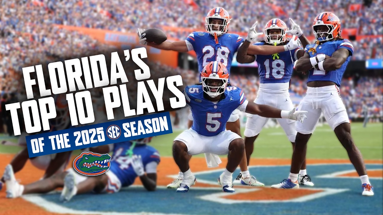 Топ-10 лучших моментов Florida Gators сезона SEC 2025 года