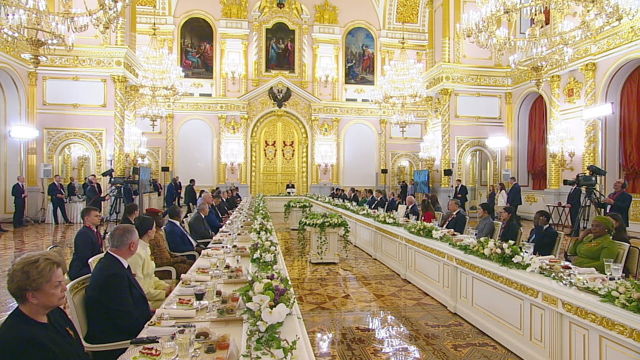 Speech at the state dinner for guests invited to the events marking the 80th anniversary of Victory
