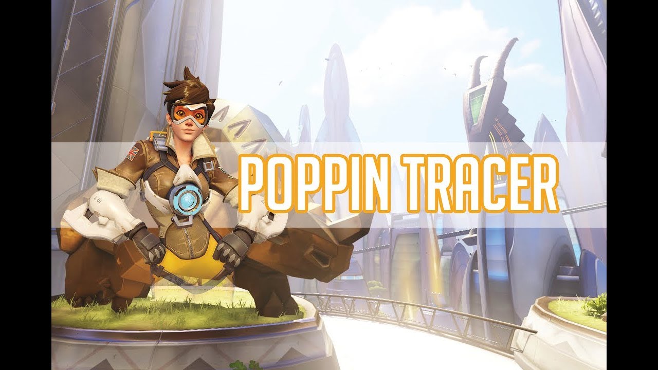 Overwatch - Kragie  Plays Tracer in Numbani