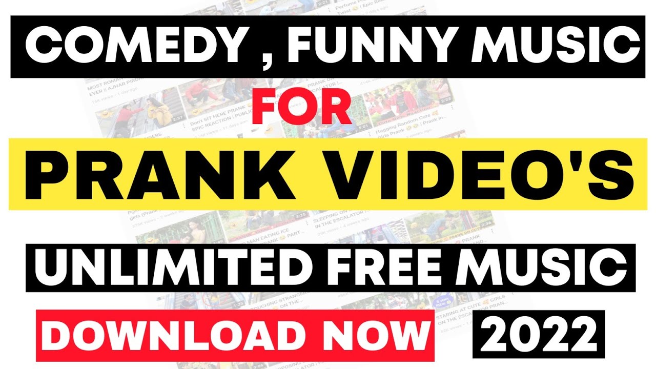 Prank video background funny music | Funny Sound effects No Copyright | Comedy Music Download 2022
