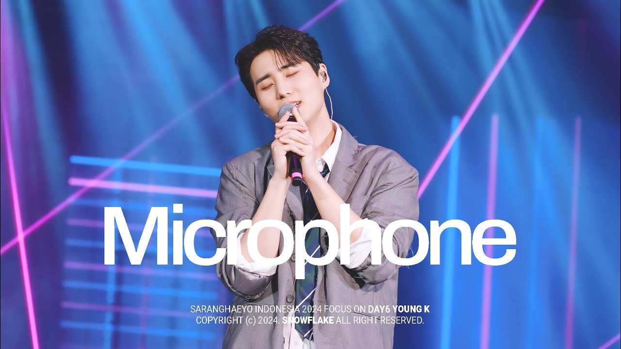 [4K] 240504 YOUNG K Microphone 영케이 직캠 SARANGHAEYO INDONESIA 2024