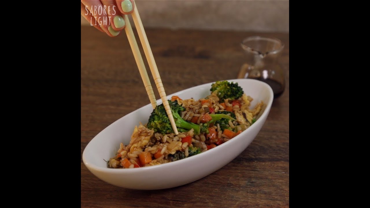 Arroz vegetariano