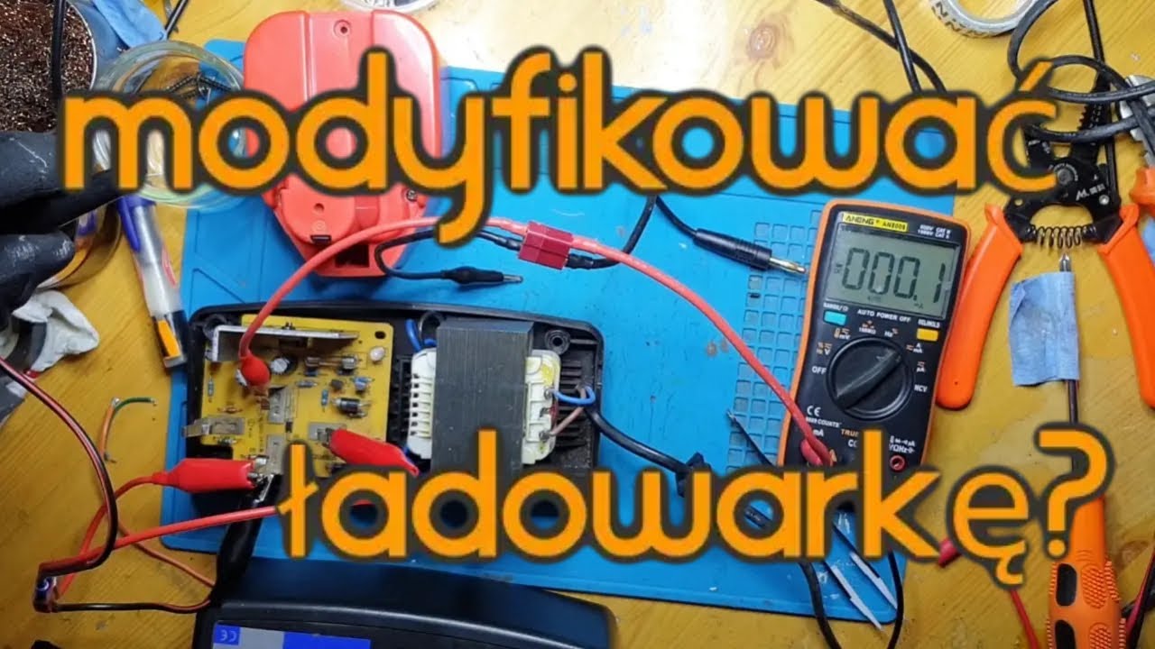 Przeróbka wkrętarki Celma z ogniw NI-CD NA LI-ION