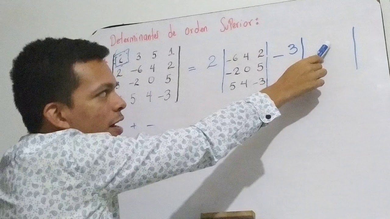 DETERMINANTES DE ORDEN SUPERIOR